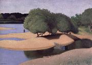 Felix Vallotton Sandbanks on the Lore oil painting picture wholesale